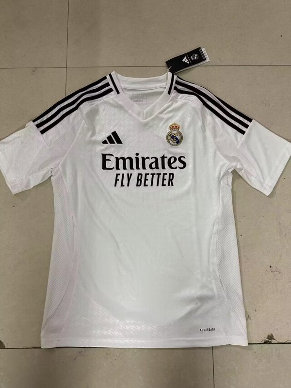 AAA Quality Real Madrid 24/25 Home Leaked Soccer Jersey